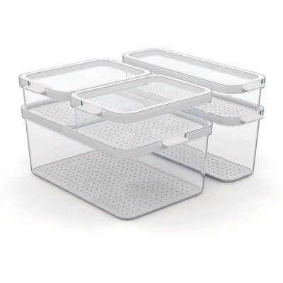Afbeelding van Rotho Set koelkastorganizer 5 stuks CAUMA 4,65 l + 2 1,15 x 1,2