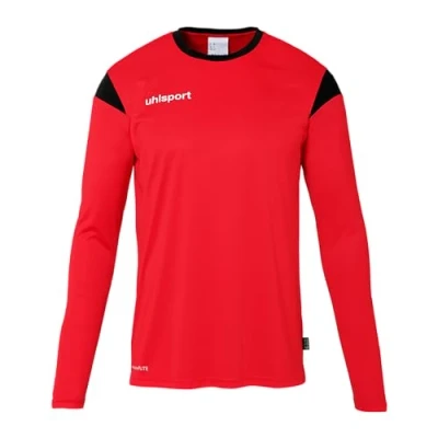 Afbeelding van Uhlsport Squad 27 Voetbalshirt Lange Mouw Kinderen Rood / Zwart Maat: 152
