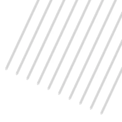 Afbeelding van LAVMHAB 10 stuks 6063 aluminium ronde staven 2 mm x 200 voor doe het zelf modellen