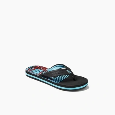 Afbeelding van Reef AHI Teensandalen voor kinderen, Maat: 32, Zwart Textiel