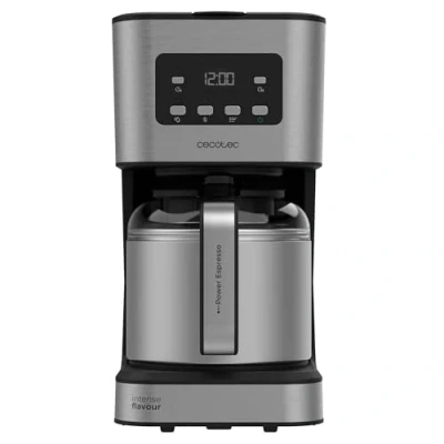 Afbeelding van Cecotec Koffiezetapparaat Coffee 66 Drop &amp; Thermo Time, 950 W, 1,2 l, 10 kopjes, Patalla LCD, 24 uur timer, druppelbeveiliging, oververhittingsbeveiliging, 6 schakelaars