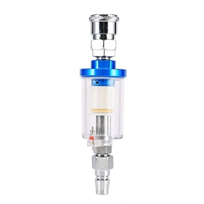 Afbeelding van EBTOOLS Spray Gun Air Filter Luchtpistool Line Mini Filter, Luchtfilter Waterval Heldere lak Vochtafscheider met stekker en bus Ada