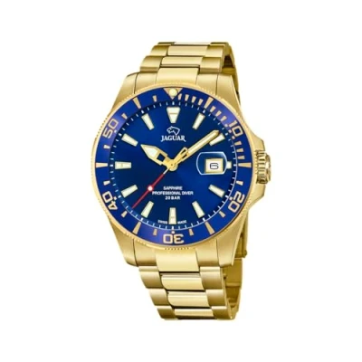 Afbeelding van Jaguar Executive Herenhorloge chronograaf materiaal saffierglas, Uniek, armband