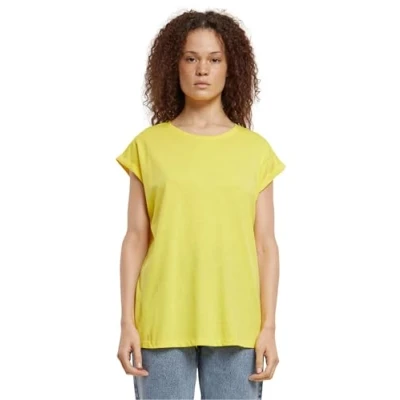 Image de Urban Classics Ladies Extended Shoulder Tee T Shirt (Lot de 1) Femme, Brightyellow, XXL