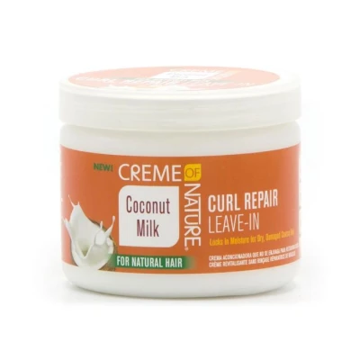 Afbeelding van Creme of Nature Coconut Milk Curl Repair Leave In Cream 339ml