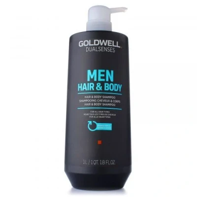 Afbeelding van Goldwell Shampoing Dualsenses For Men Hair &amp; Body Shampoo 1000ml