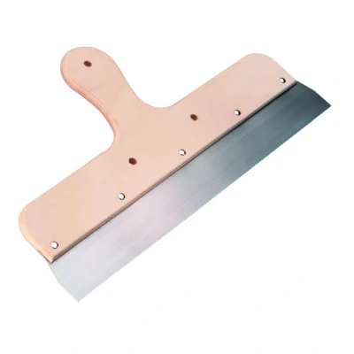 Afbeelding van Metselmeisje Pleistermes RVS houten greep 500mm