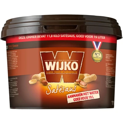 Afbeelding van Wijko Satesaus Pasta 11.8kg