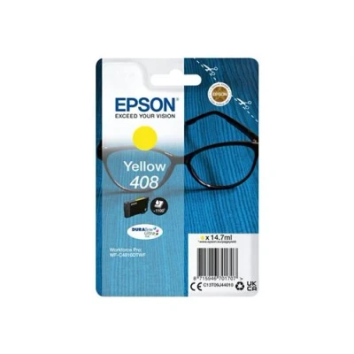 Image de Epson 408 14.7 ml haute capacité jaune original blister cartouche d&#039;encre pour WorkForce Pro WF C4810DTWF