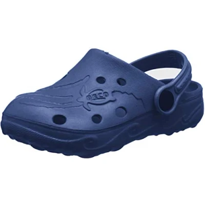 Afbeelding van BECO kinder clogs Schildi, blauw, maat 27