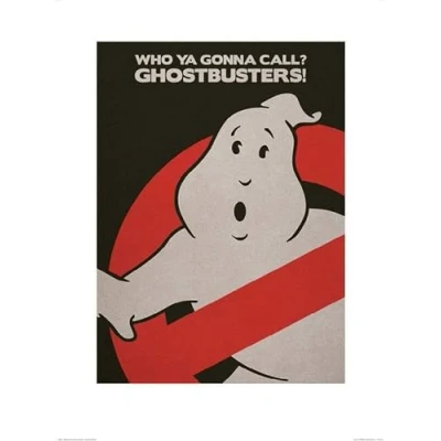 Afbeelding van Ghostbusters Logo Art Print 60x80cm Poster