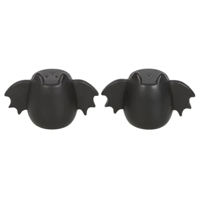 Afbeelding van Something Different Bat Wing Peper en Zoutstel Zwart