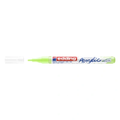 Image de Edding 5300 marqueur acrylique (1 2 mm ogive) vert pastel