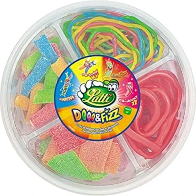 Afbeelding van Lutti Dooo et Fizz Snoep Vegetarisch &amp; Specerijen, 450 g