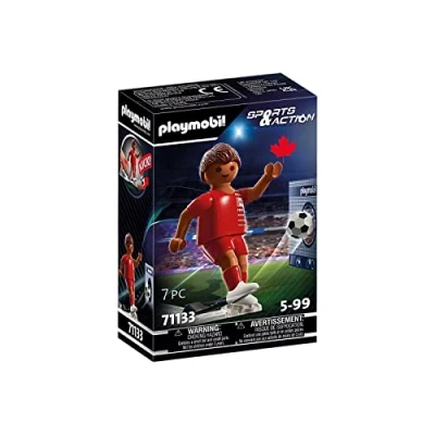 Afbeelding van PLAYMOBIL Sports &amp; Action Voetballer Canada 71133 4008789711335