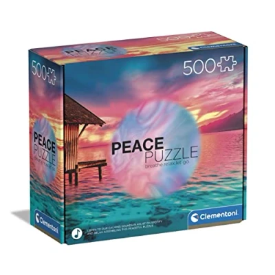 Image de Puzzle 500 pièces Clementoni Peace Living the Present
