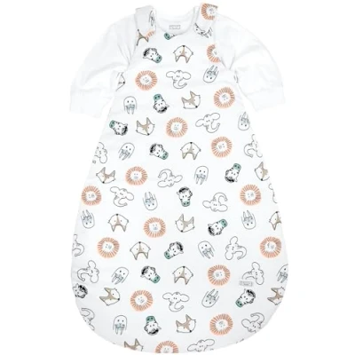 Afbeelding van Meyco baby Animal slaapzak rond tweedelig multicolour 74/80