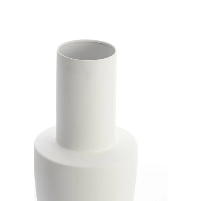 Afbeelding van Light &amp; Living Vaas DATUH Ø29x55cm Wit