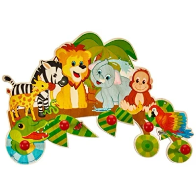 Afbeelding van Kapstok kinder Jungle