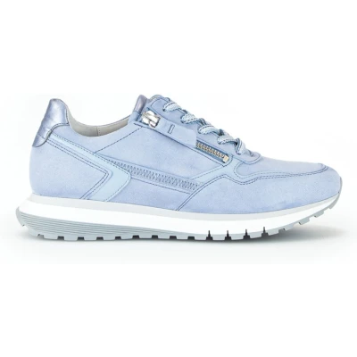 Afbeelding van Gabor Damessneakers, lage schoenen, comfortabel, extra breed (H), Azur Sky 26