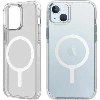 Afbeelding van UNIQ Combat iPhone 15 Plus 6.7 Magclick Oplaadcase wit/blanc wit