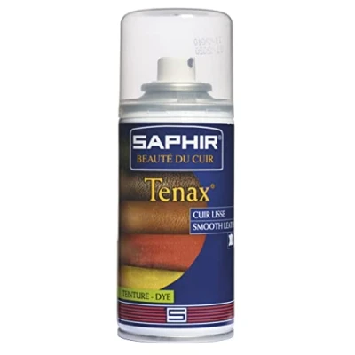 Afbeelding van Saphir Tenax spray leerverf / schoenverf 55 Fel blauw