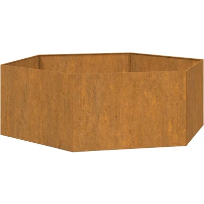 Afbeelding van Plantenbak roestig 138x120x45 cm cortenstaal
