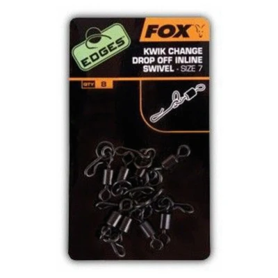 Afbeelding van Fox Edges Kwik Change Drop Off Inline Swivels Size 7