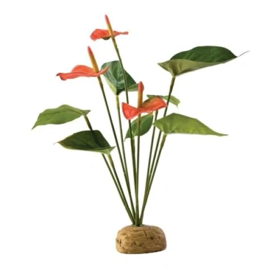 Afbeelding van Exo Terra Rainforest Plant Anthuriumbush Kunstplanten per stuk