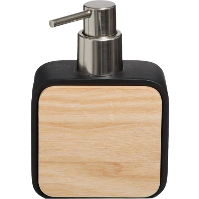 Afbeelding van Five® Zeepdispenser Zeeppompje Zwart Polystone