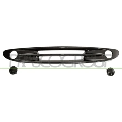 Afbeelding van PRASCO ME3042011 Grille Auto Zwart