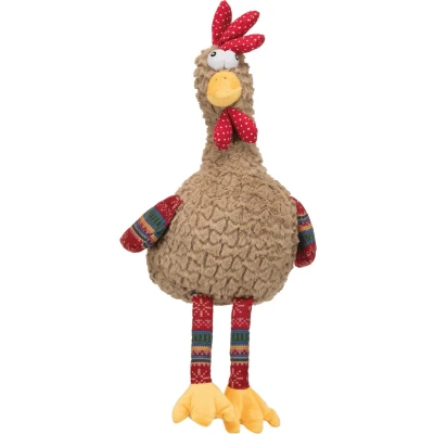 Afbeelding van Trixie Hondenknuffel Haan met Geluid 60 cm
