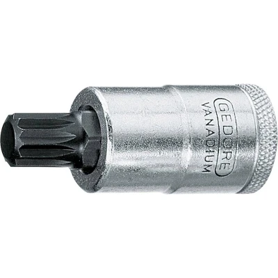 Afbeelding van Gedore INX 19 18 2950952 Veeltand (XZN) Schroevendraaierdop 1/2 (12.5 mm)
