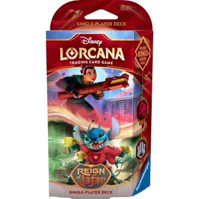 Afbeelding van Disney Lorcana Reign of Jafar Starter Deck: Mulan &amp; Stitch (inclusief booster)
