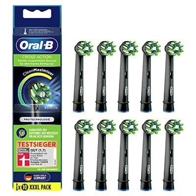 Afbeelding van Crossaction Black Edition CleanMaximiser XXXL Pack opzetborstels 10 stuks