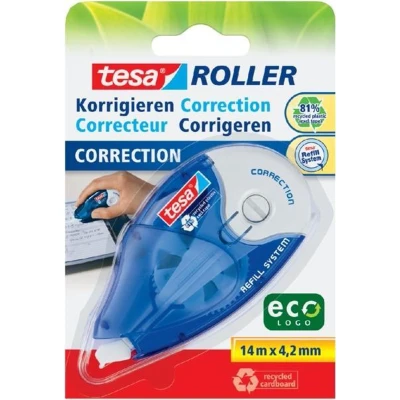 Afbeelding van Correctieroller Tesa ecoLogo 4.2mmx14m eco navulbaar op blister