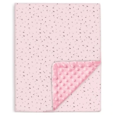 Afbeelding van Minky Baby en kinderdeken, zacht, van katoen, Oeko Tex, 100 x 135 cm, 10 kleuren, comfort kwaliteit, deken, dutje, kleuterschool, cadeau voor geboorte, meisjes of jongens