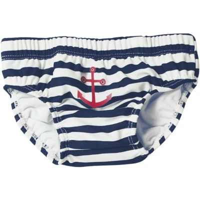 Afbeelding van Playshoes UV herbruikbare Zwemluier Maritime Blauw Maat 62/68