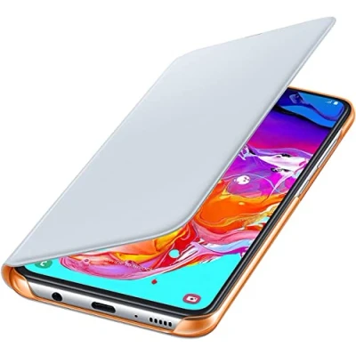 Afbeelding van Galaxy A70 Boekhoesje EF WA705 Wit Samsung Smartphone Hoesjes Geen Verzendkosten &amp; Morgen In Huis