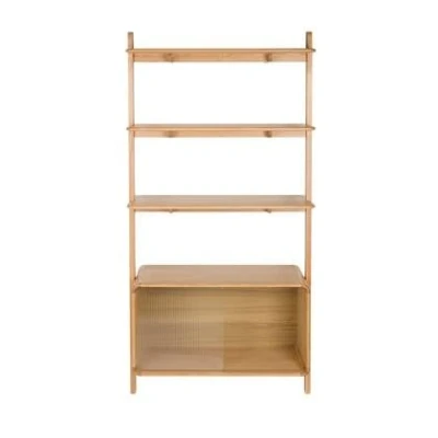 Afbeelding van Zuiver Rise Kast Stellingkast Hout Naturel