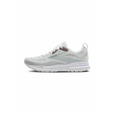 Afbeelding van Brooks Trace 4 Hardloopschoenen voor op de weg, Dames, Maat: 43, White oyster rose Textiel