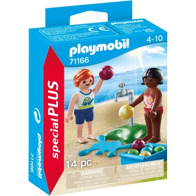 Afbeelding van Playmobil 71166 Specal Plus Kinderen Met Waterballon