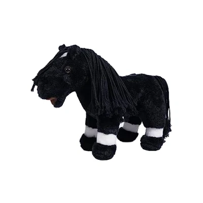 Afbeelding van HKM Knuffel Pony Zwart