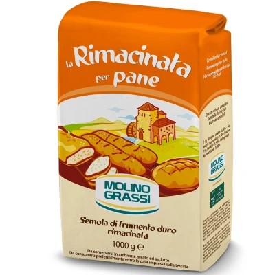 Afbeelding van Italiaanse Bloem Semola Rimacinata 1kg