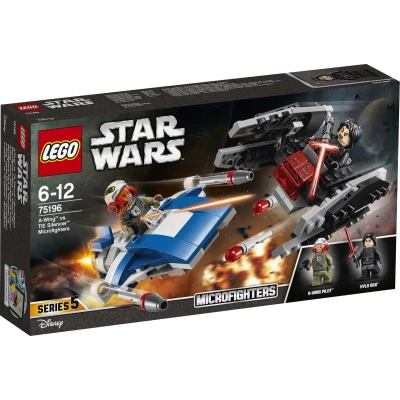 Afbeelding van LEGO Star Wars A wing vs. TIE Silencer Microfighters 75196