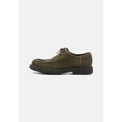 Afbeelding van Camper Norman Sportieve veterschoenen, Heren, Maat: 39, Dark green Veloursleer