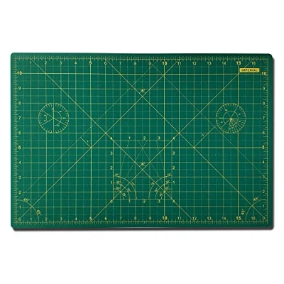 Afbeelding van ARK cutting mat,Arche Heavy Duty Meerkleuren Layer zelfherstellende snijmat (verkrijgbaar in 3 maten) (A3 (30 x 45 0,3 cm),Groen