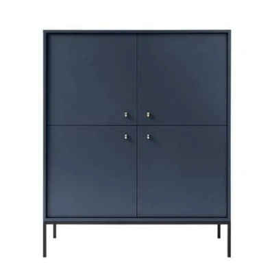 Afbeelding van Selsey Monne Verticale Dressoir Marineblauw