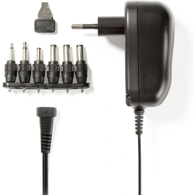 Afbeelding van Nedis 12W Universele AC Stroomadapter 1000mA 3 12V
