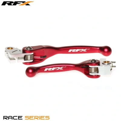 Afbeelding van RFX Race Series Gesmede Flexibele Hendels Rood Honda CRF250R CRF450R 2007 2017
